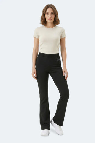 Slazenger RANGER Kadın Siyah Tayt - Thumbnail