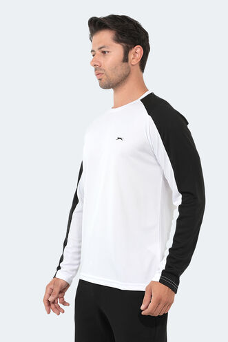 Slazenger RANK Erkek Beyaz Tişört - Thumbnail