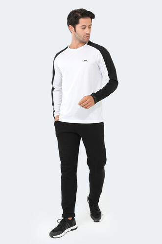 Slazenger RANK Erkek Beyaz Tişört - Thumbnail