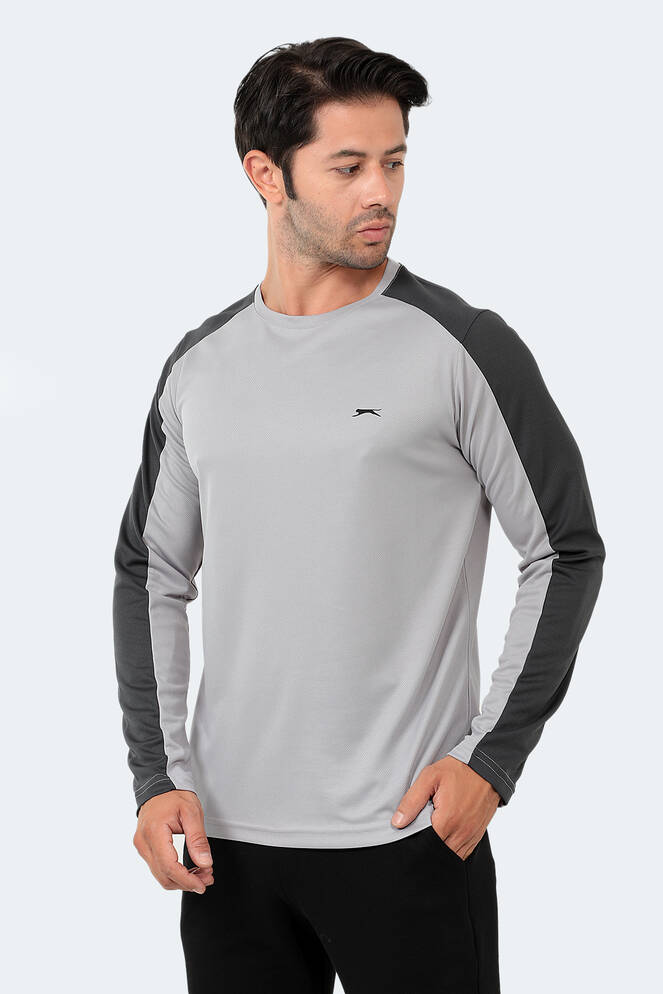 Slazenger RANK Erkek Gri Tişört