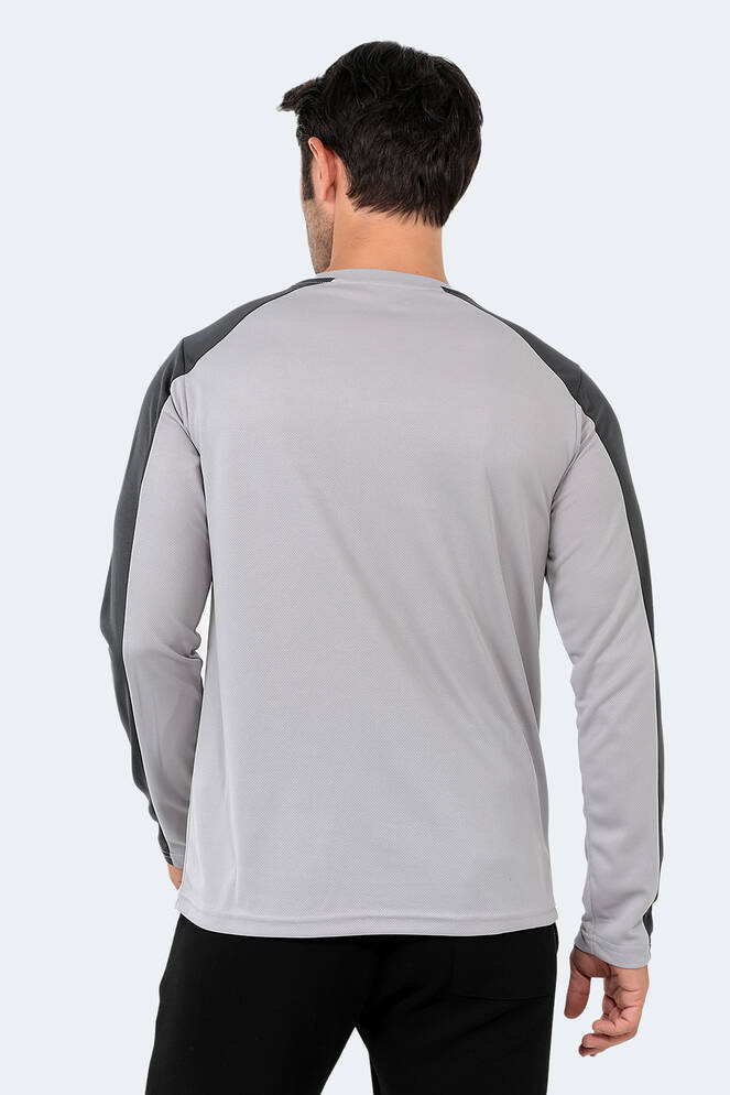 Slazenger RANK Erkek Gri Tişört