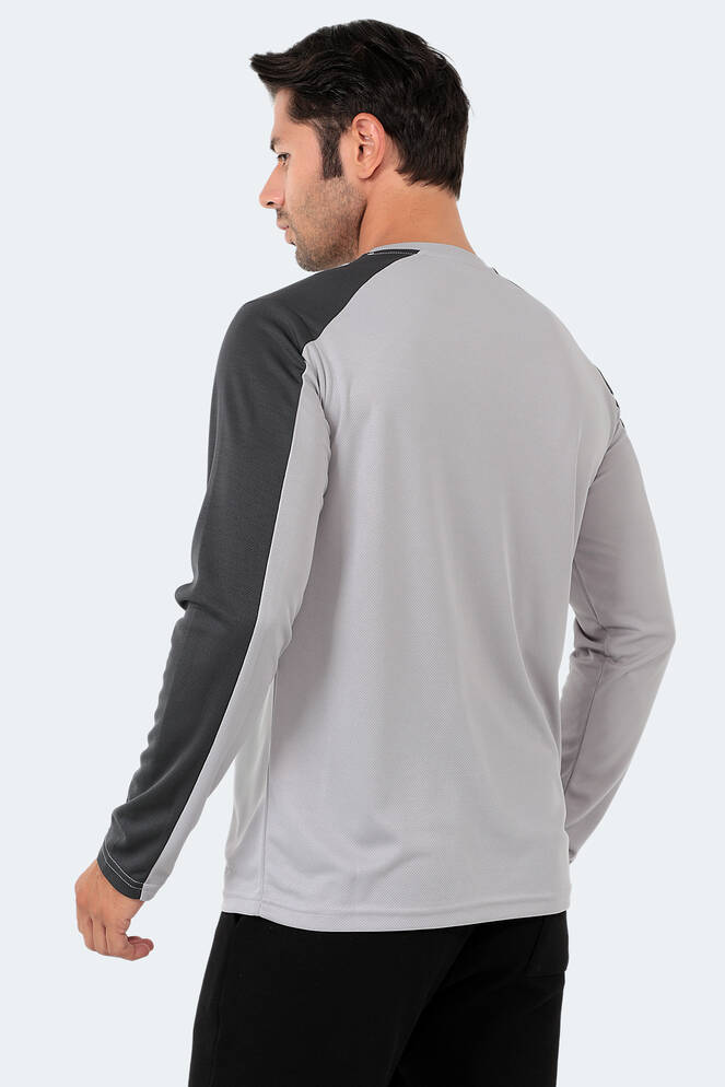 Slazenger RANK Erkek Gri Tişört