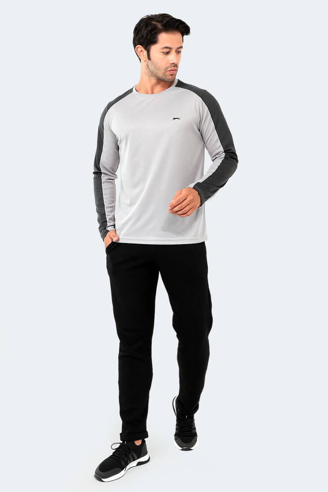 Slazenger RANK Erkek Gri Tişört