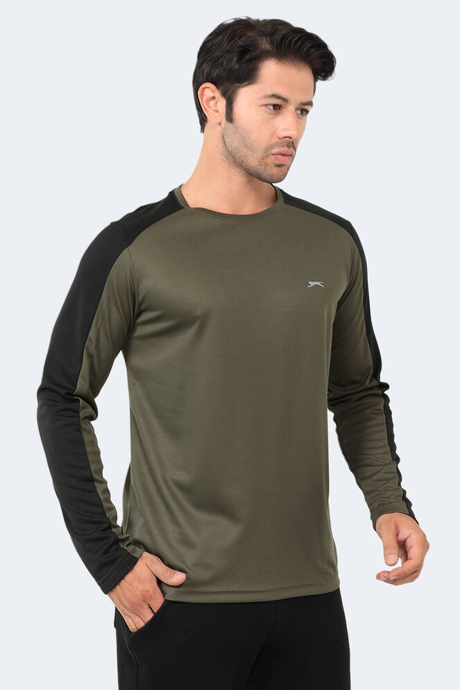 Slazenger RANK Erkek Haki Tişört