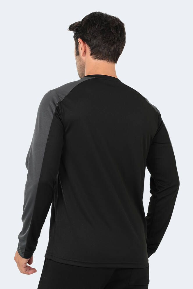 Slazenger RANK Erkek Siyah Tişört