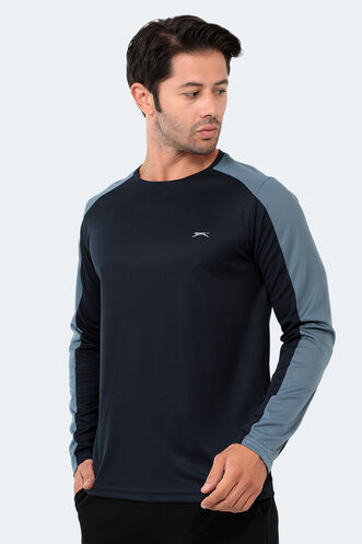 Slazenger RANK Men's T-Shirt Navy - Thumbnail