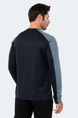 Slazenger RANK Men's T-Shirt Navy - Thumbnail