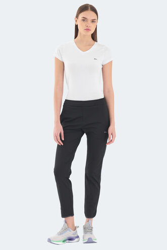 Slazenger RANKO Women's Sweatpants Black - Thumbnail