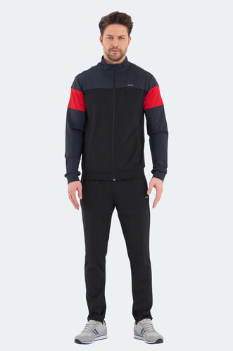 Slazenger - Slazenger RANSU Men's Tracksuit Dark Grey