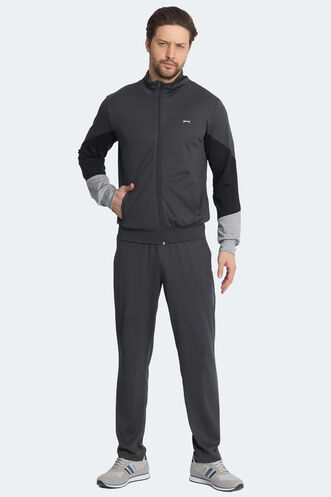 Slazenger - Slazenger RAPID Erkek Eşofman Takımı Koyu Gri