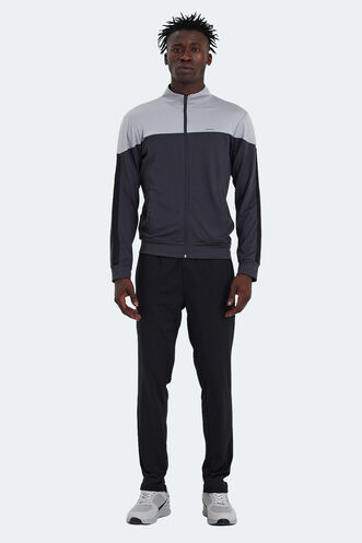 Slazenger RAPIDLY Men's Tracksuit Dark Gray - Thumbnail