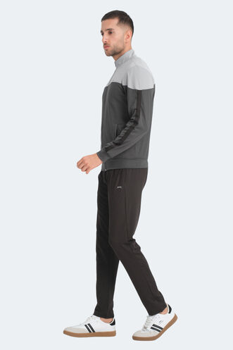 Slazenger RAPIDLY Men's Tracksuit Dark Gray - Thumbnail