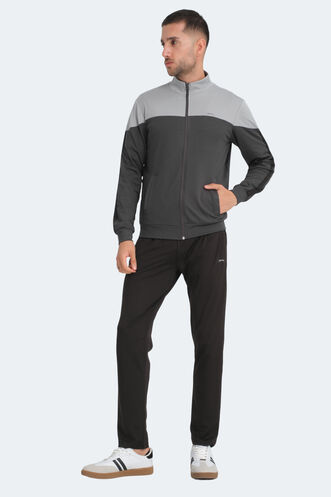 Slazenger RAPIDLY Men's Tracksuit Dark Gray - Thumbnail