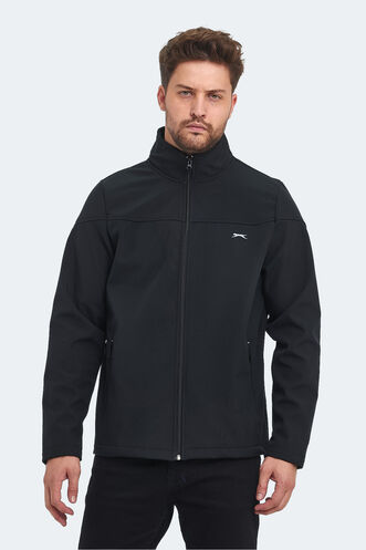 Slazenger - Slazenger RAPIDO Erkek Siyah Mont & Kaban
