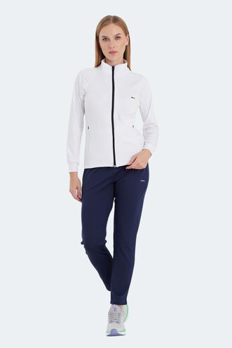 Slazenger RAQUEL Women's Tracksuit White - Thumbnail