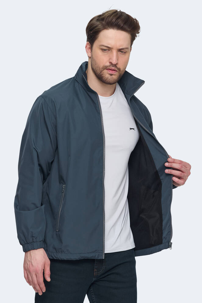 Slazenger RAREN Erkek Yağmurluk Petrol
