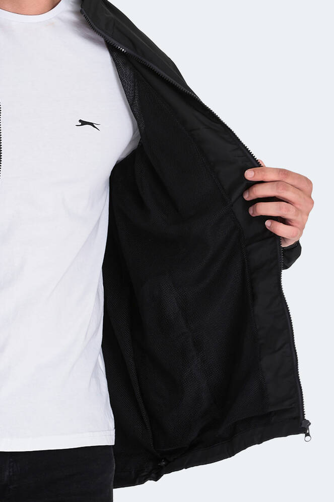 Slazenger RAREN Erkek Yağmurluk Siyah