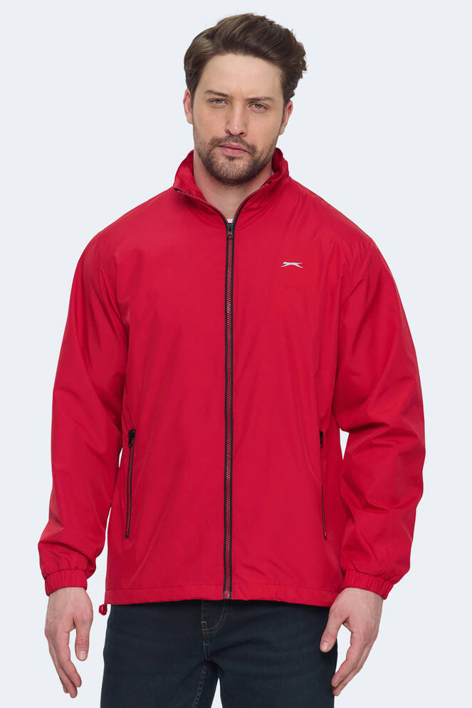 Slazenger RAREN Erkek Yağmurluk Kırmızı
