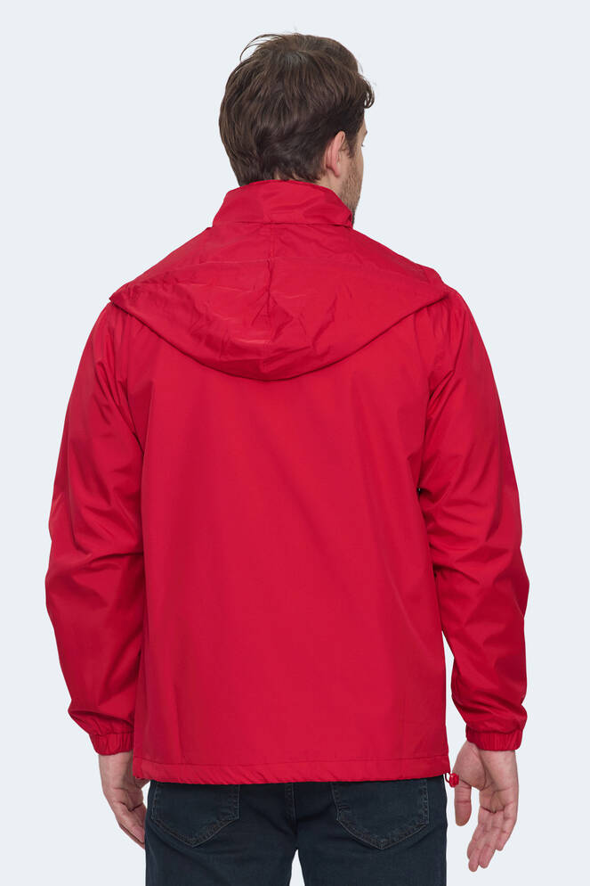 Slazenger RAREN Erkek Yağmurluk Kırmızı