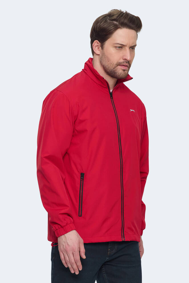 Slazenger RAREN Erkek Yağmurluk Kırmızı