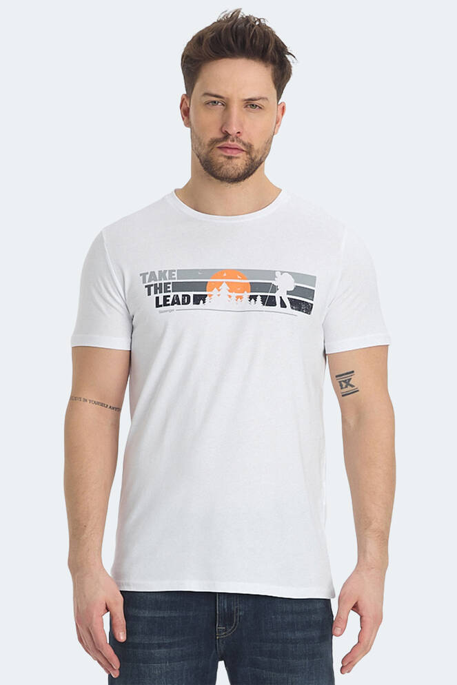 Slazenger RASA Erkek Tişört Beyaz
