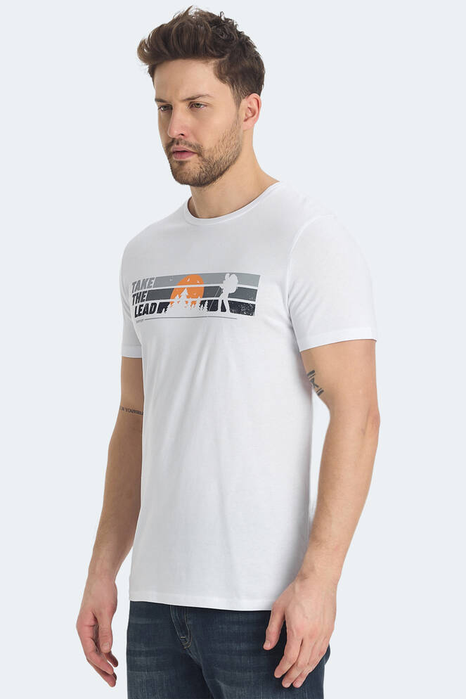Slazenger RASA Erkek Tişört Beyaz