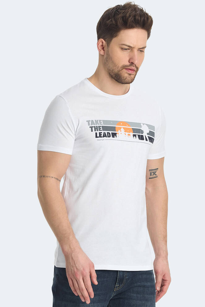 Slazenger RASA Erkek Tişört Beyaz
