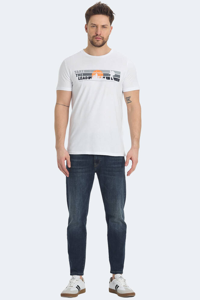 Slazenger RASA Erkek Tişört Beyaz