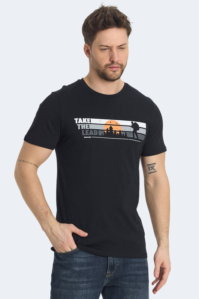 Slazenger RASA Erkek Tişört Siyah