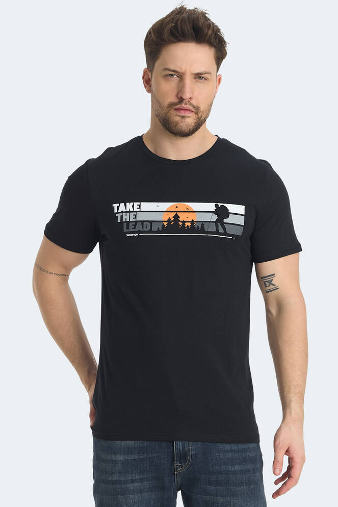 Slazenger RASA Erkek Tişört Siyah