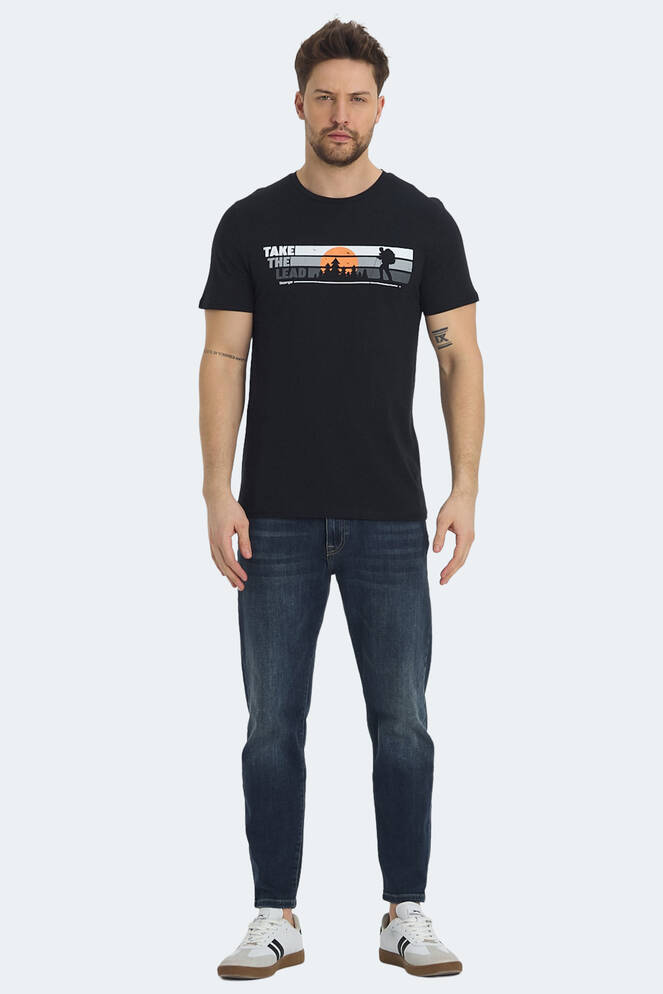 Slazenger RASA Erkek Tişört Siyah