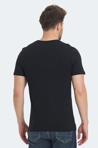 Slazenger RASA Men's T-shirt Black - Thumbnail