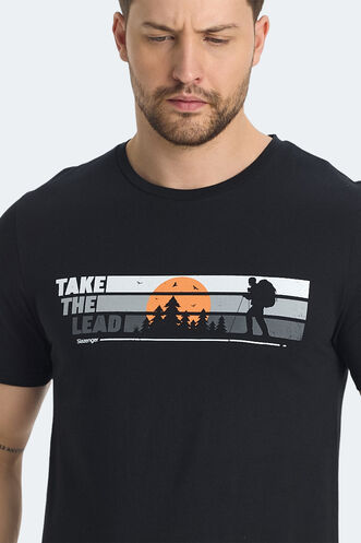 Slazenger RASA Men's T-shirt Black - Thumbnail