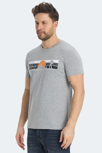 Slazenger RASA Men's T-shirt Grey - Thumbnail