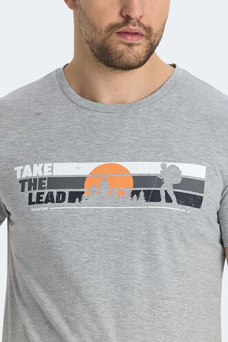 Slazenger RASA Men's T-shirt Grey - Thumbnail