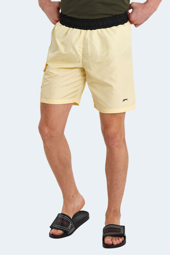 Slazenger RASMUS IN Erkek Cepli Deniz Şortu Sarı Mayo - Thumbnail