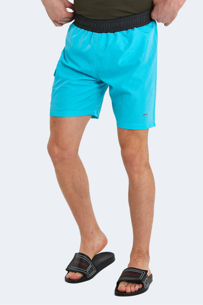 Slazenger RASMUS Erkek Deniz Şortu Turkuaz