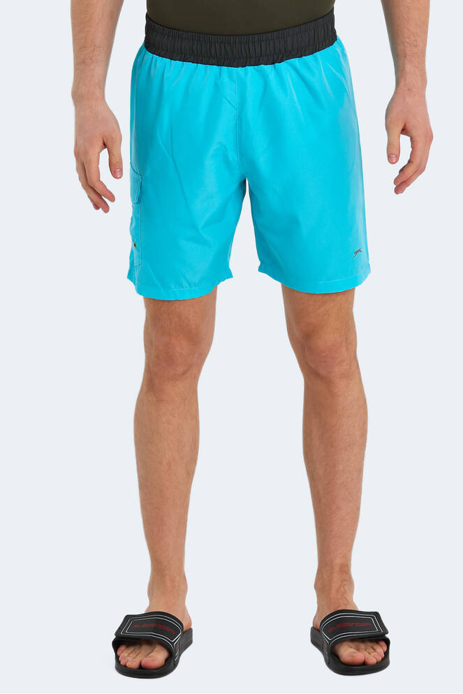 Slazenger RASMUS Erkek Deniz Şortu Turkuaz