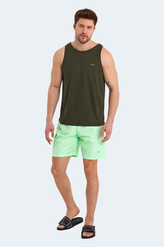 Slazenger RASMUS Men's Swim Shorts Green - Thumbnail