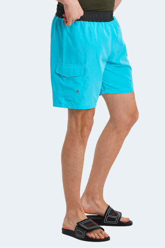 Slazenger RASMUS Men's Swim Shorts Turquoise - Thumbnail