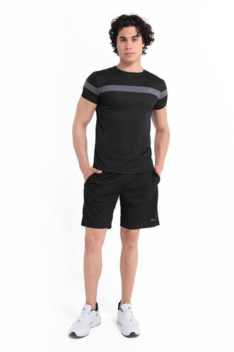 Slazenger RAST Erkek Kısa Kollu T-Shirt Siyah - Thumbnail