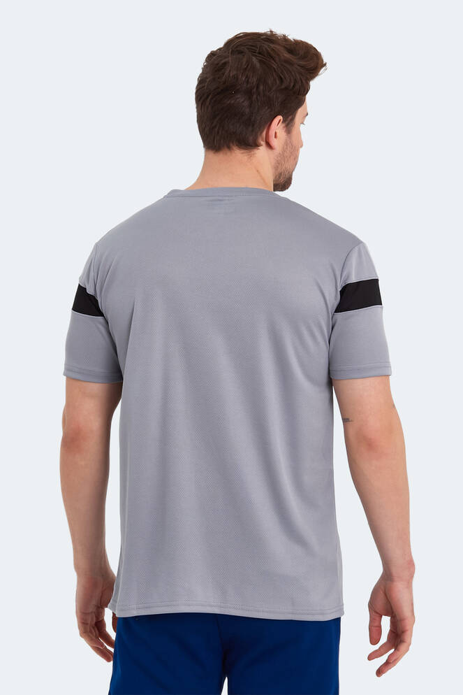 Slazenger RAST Men's Short Sleeve T-Shirt Light Grey