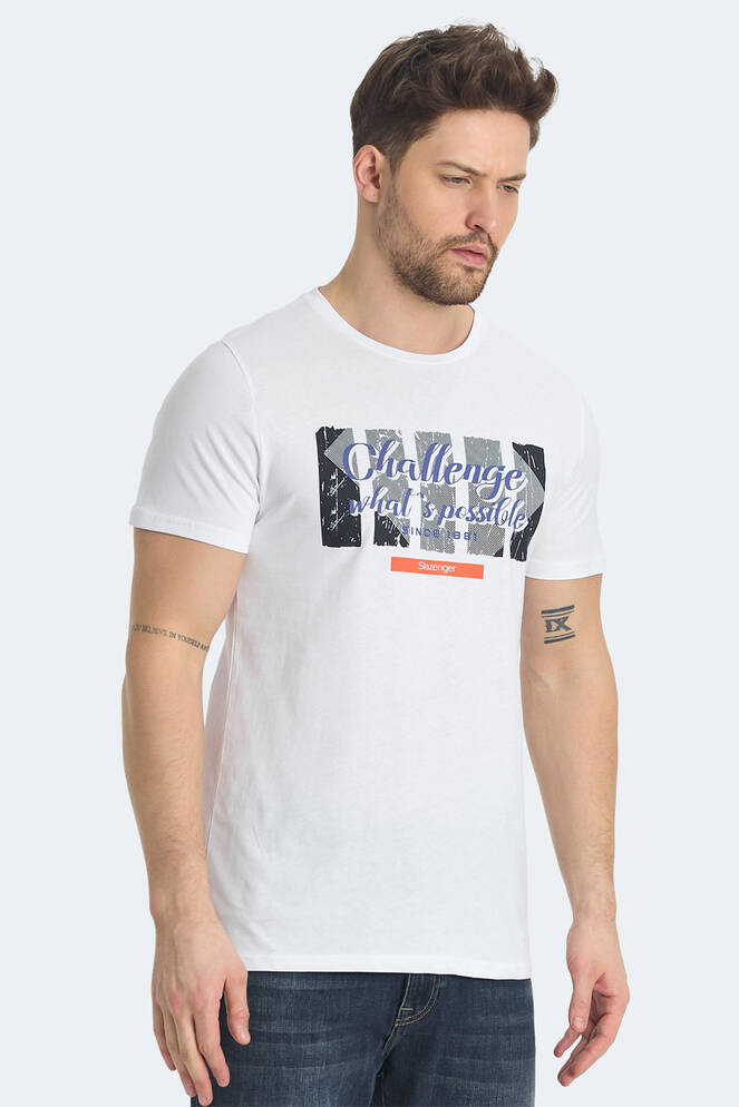 Slazenger RATAN Erkek Tişört Beyaz