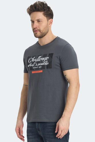 Slazenger - Slazenger RATAN Men's T-shirt Dark Grey