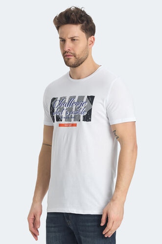 Slazenger RATAN Men's T-shirt White - Thumbnail