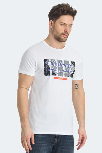 Slazenger RATAN Men's T-shirt White - Thumbnail