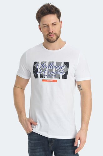 Slazenger RATAN Men's T-shirt White - Thumbnail