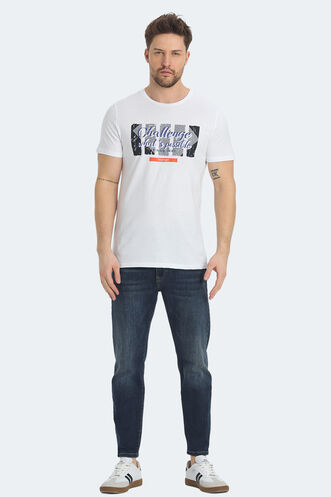 Slazenger RATAN Men's T-shirt White - Thumbnail