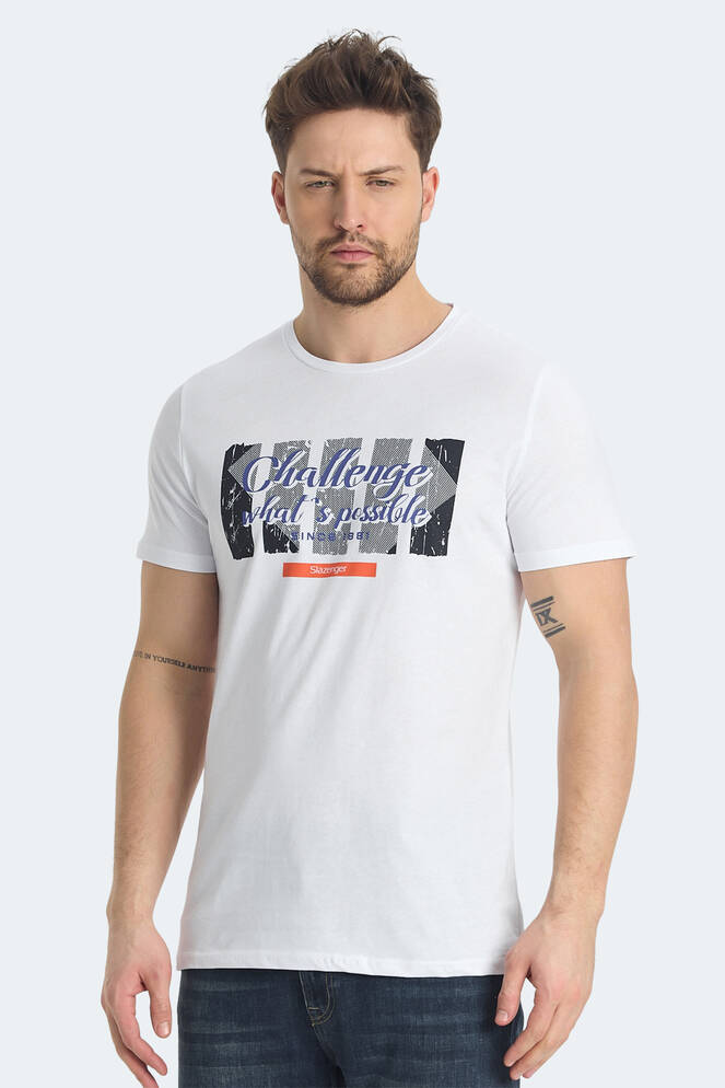 Slazenger RATAN Men's T-shirt White