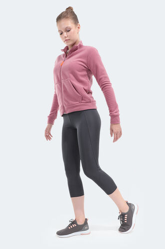 Slazenger RATNA Kadın Fitness Tayt Koyu Gri - Thumbnail